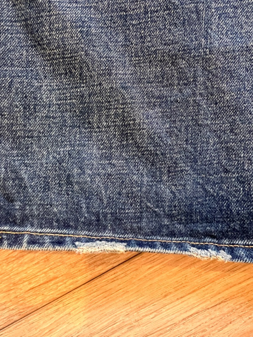 Celine Triomphe Chain Detail Jeans – Gold Chain Waist – Designer Denim - Picture 9 of 15